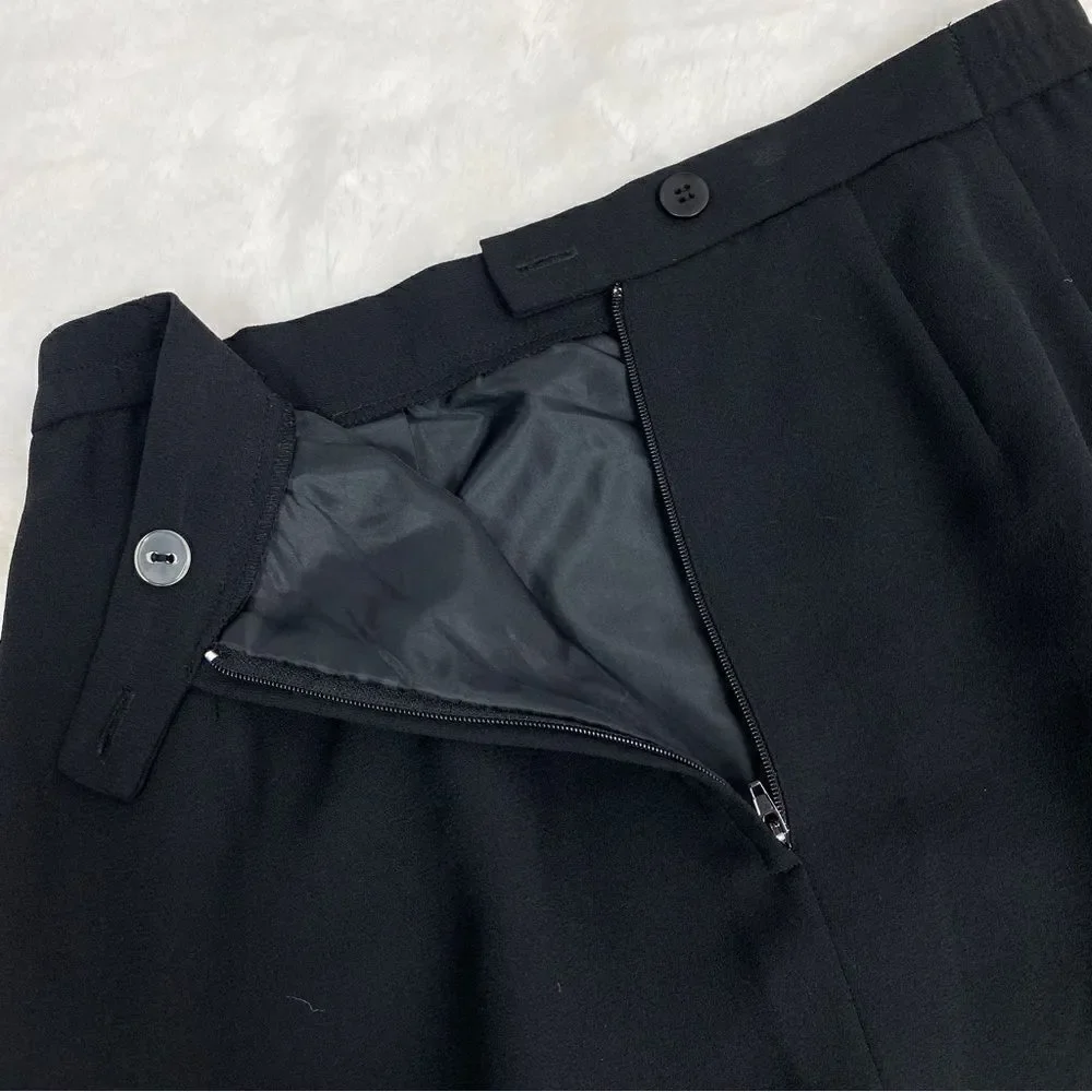 Kasper Pencil Suit Skirt‎ Black 6